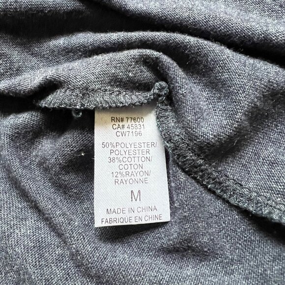 Chaser Size M Sailboat Blue Flutter Sleeve Hi Low Shirttail Shift Mini Dress NWT - Picture 11 of 13